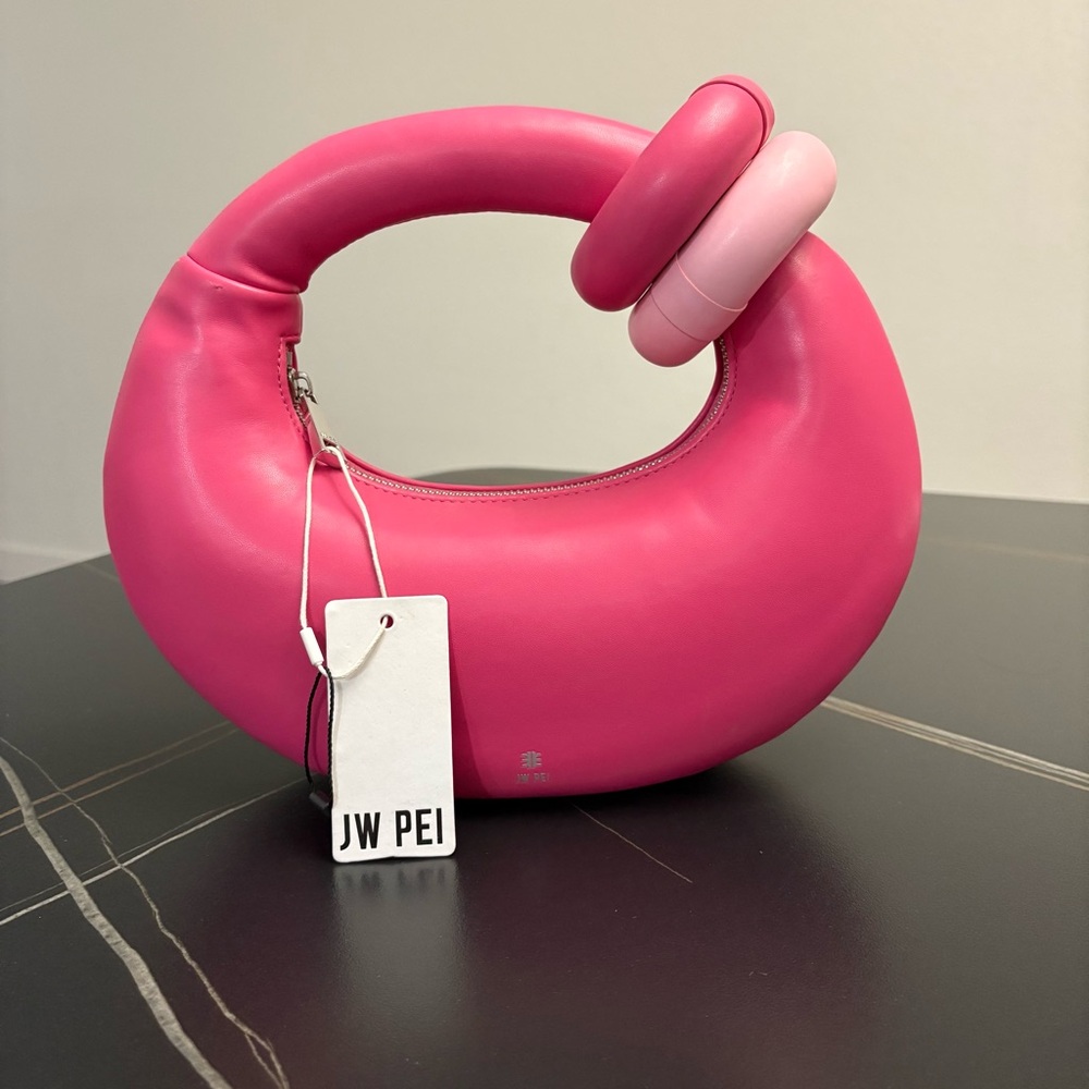 JW PEI Abacus Top Handle Bag - Rose Red